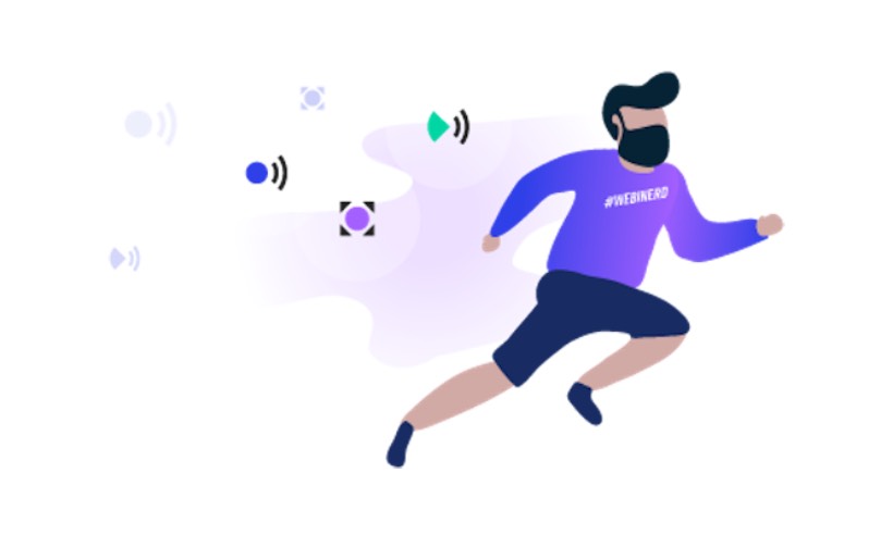 animated man running