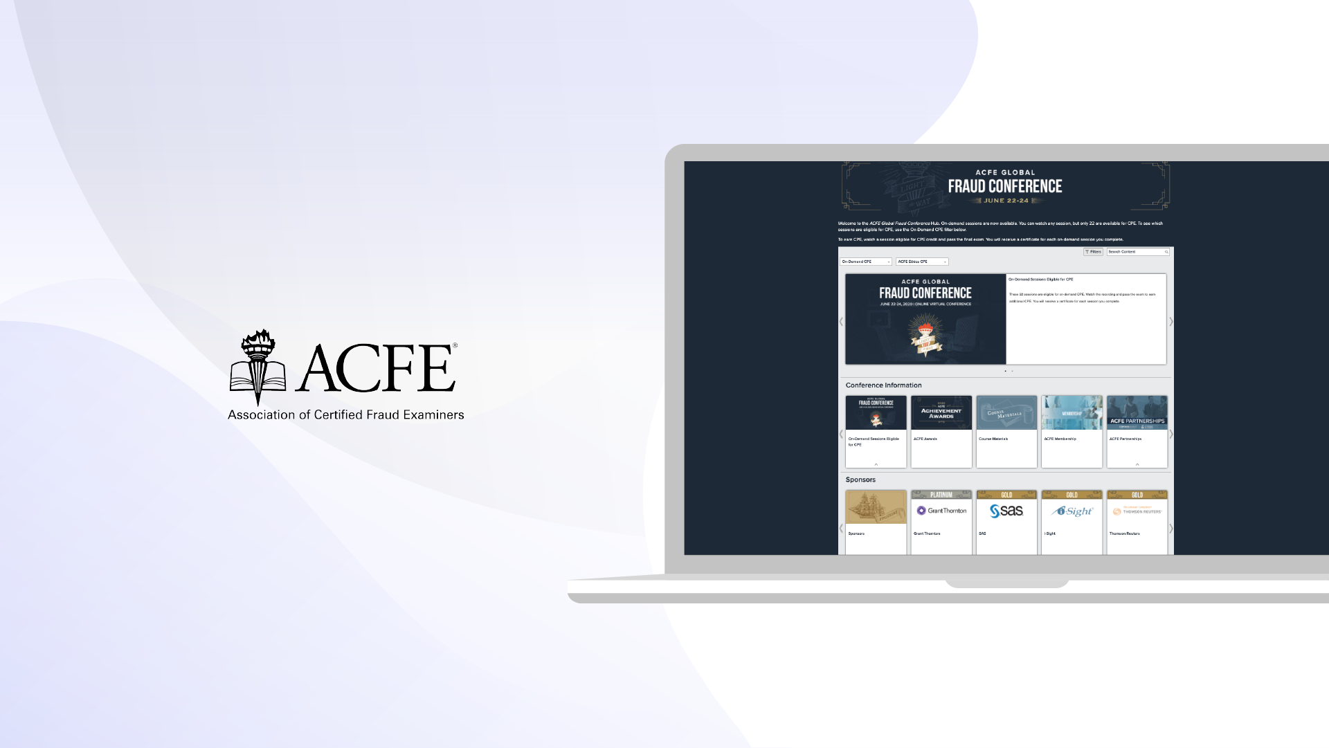 ACFE Virtual Conference Experience ON24 Customer Stories