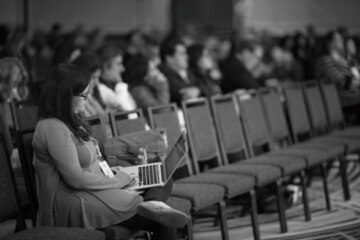 people in audience